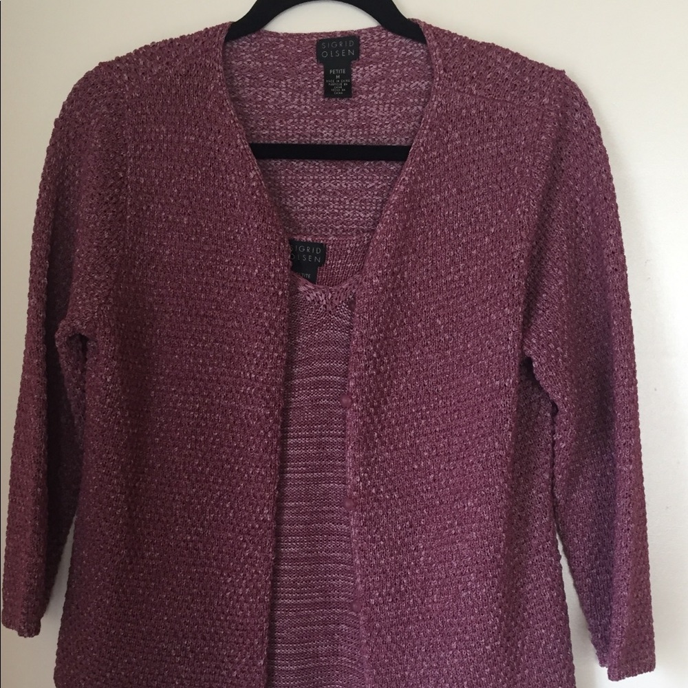 Sigrid Olsen sweater set